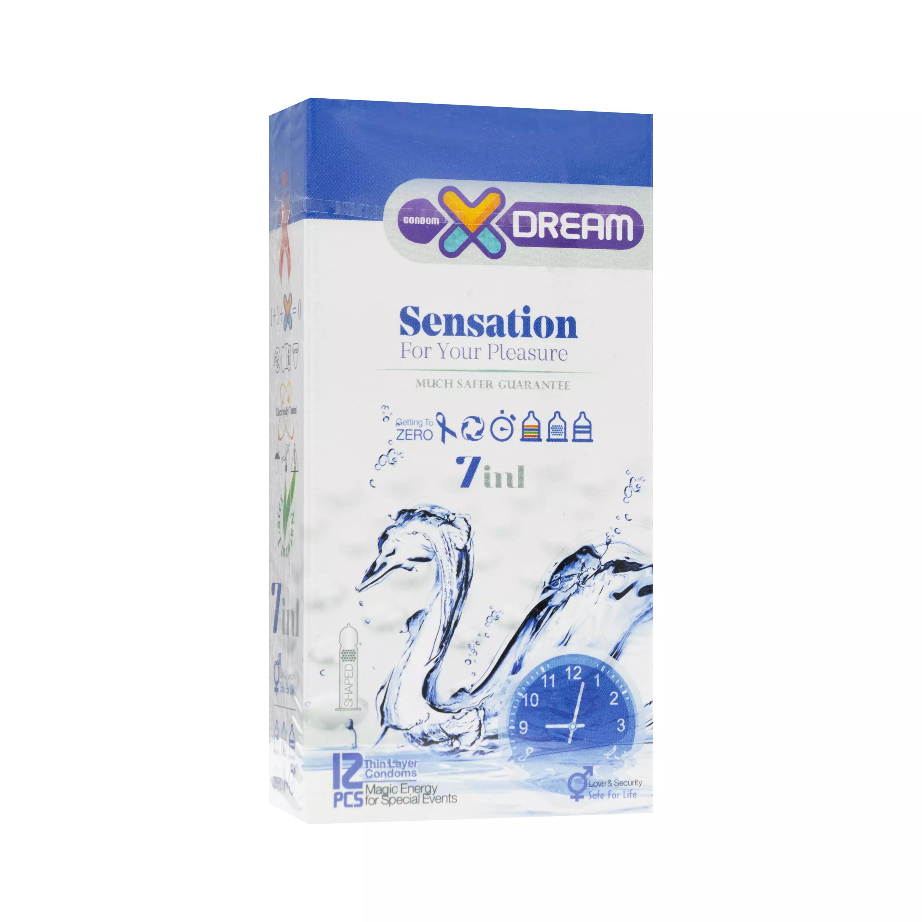 کاندوم Sensation for your Pleasure بسته 12 عددی ایکسدریم